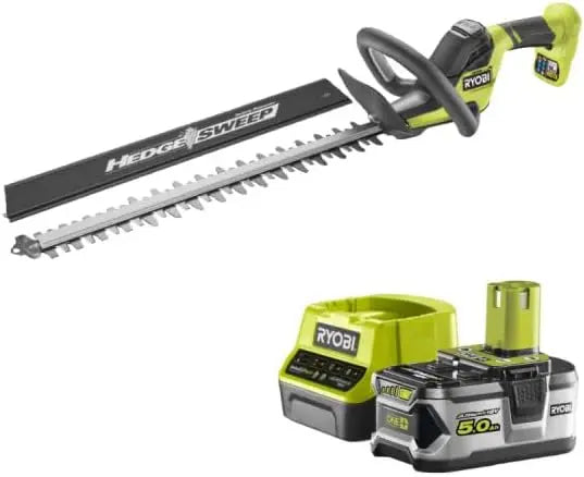 Pack taille-haies RY18HT50A-0-1 RC18120-150 – 18V, 5.0Ah