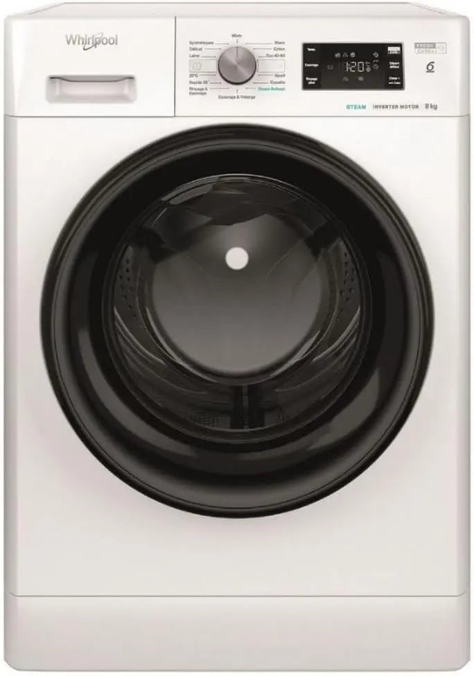 Whirlpool lave-linge FFB8469BVFR – blanc