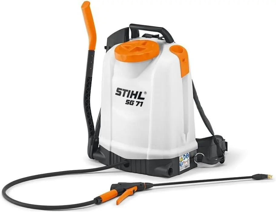 Stihl pompe – 40 x 40 x 80 cm, argenté