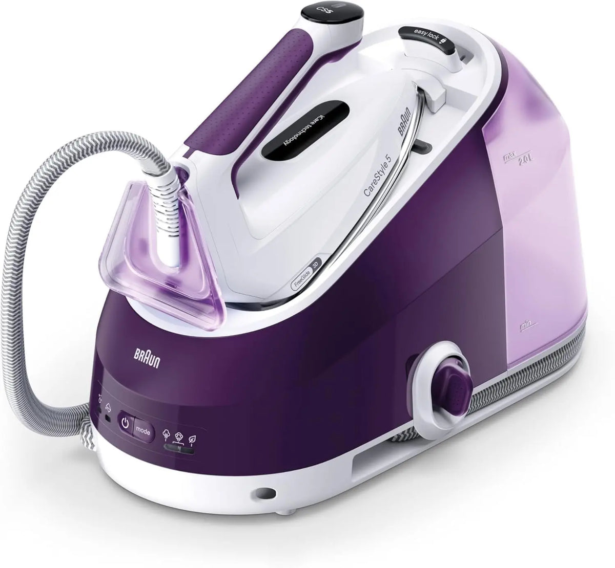 Braun centrale vapeur IS5247VI – 2400 W, 2 L, violet