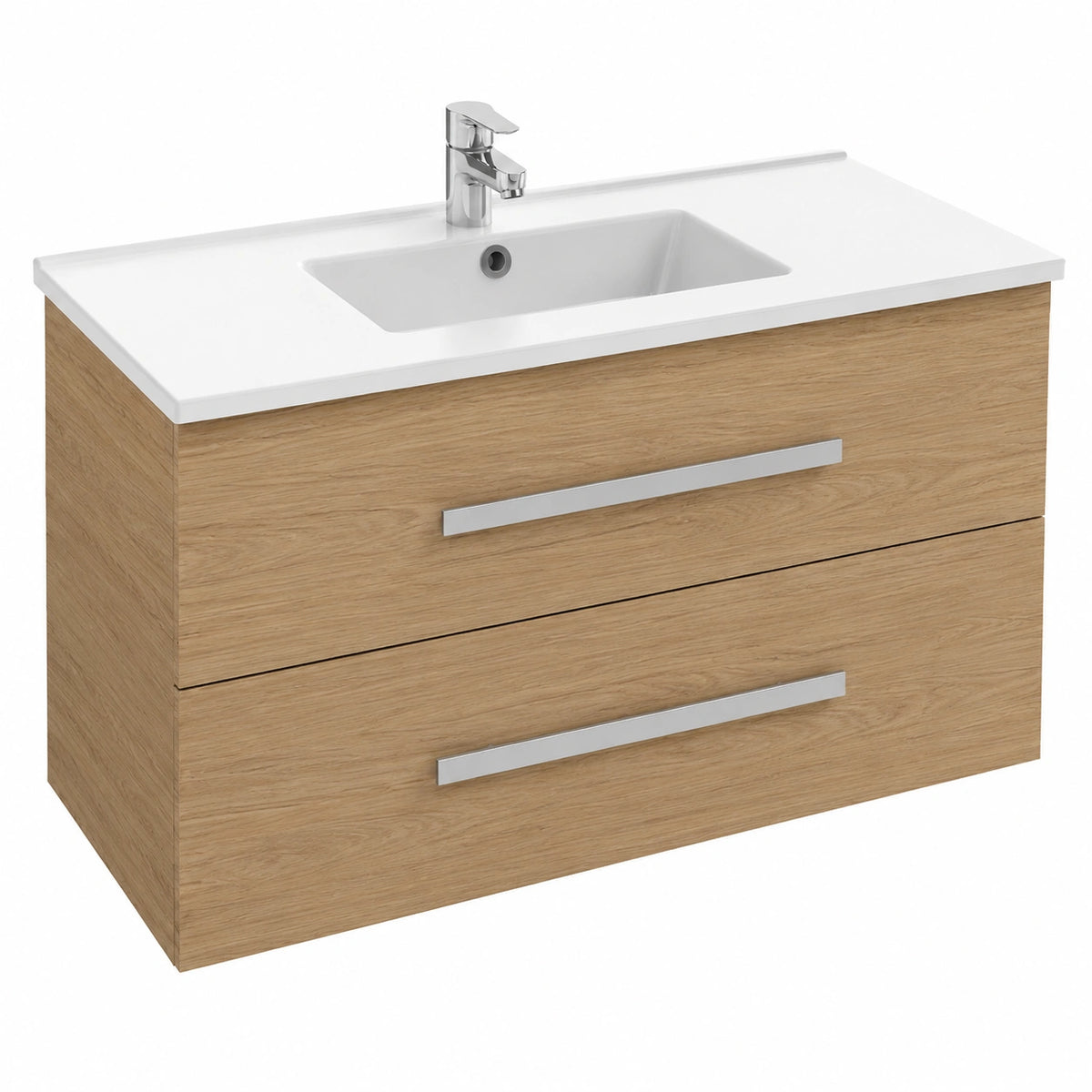 Ensemble de meubles de salle de bain, avec tiroirs, en chêne, pour la salle de bain