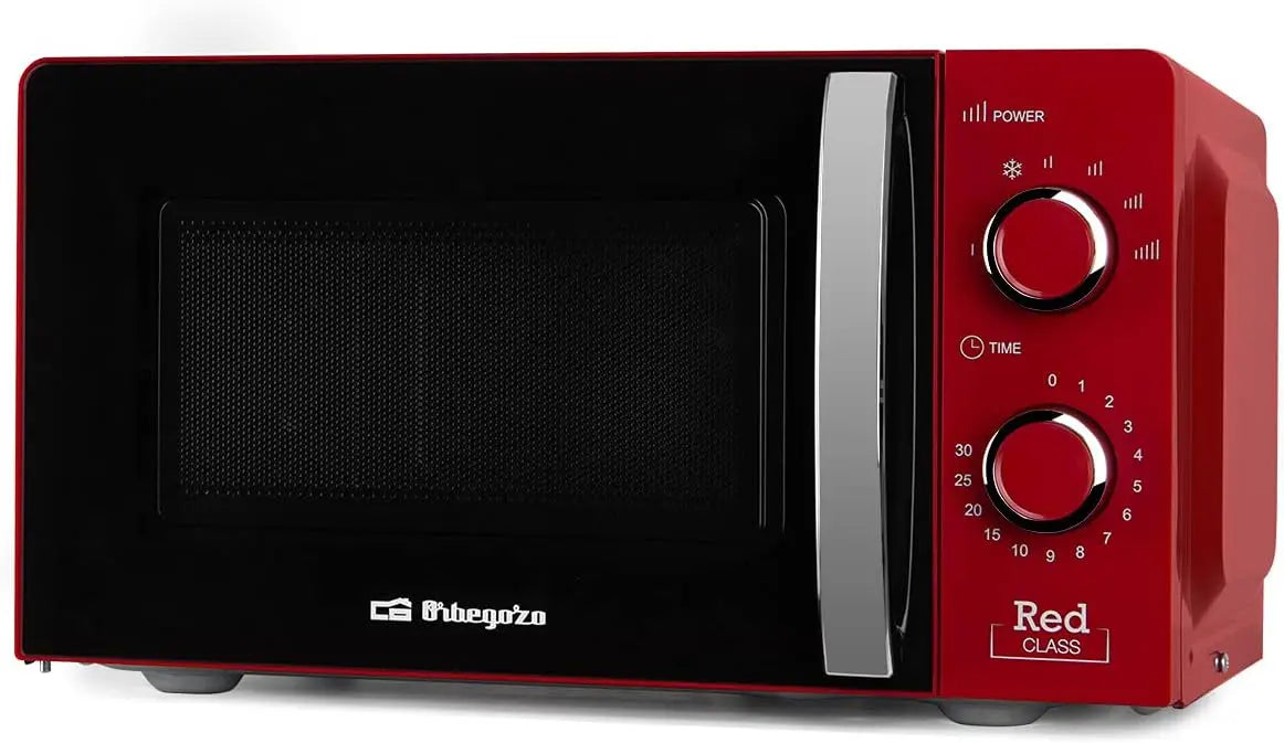 Orbegozo four à micro-ondes – 6 niveaux, 700 W, 20 l, rouge