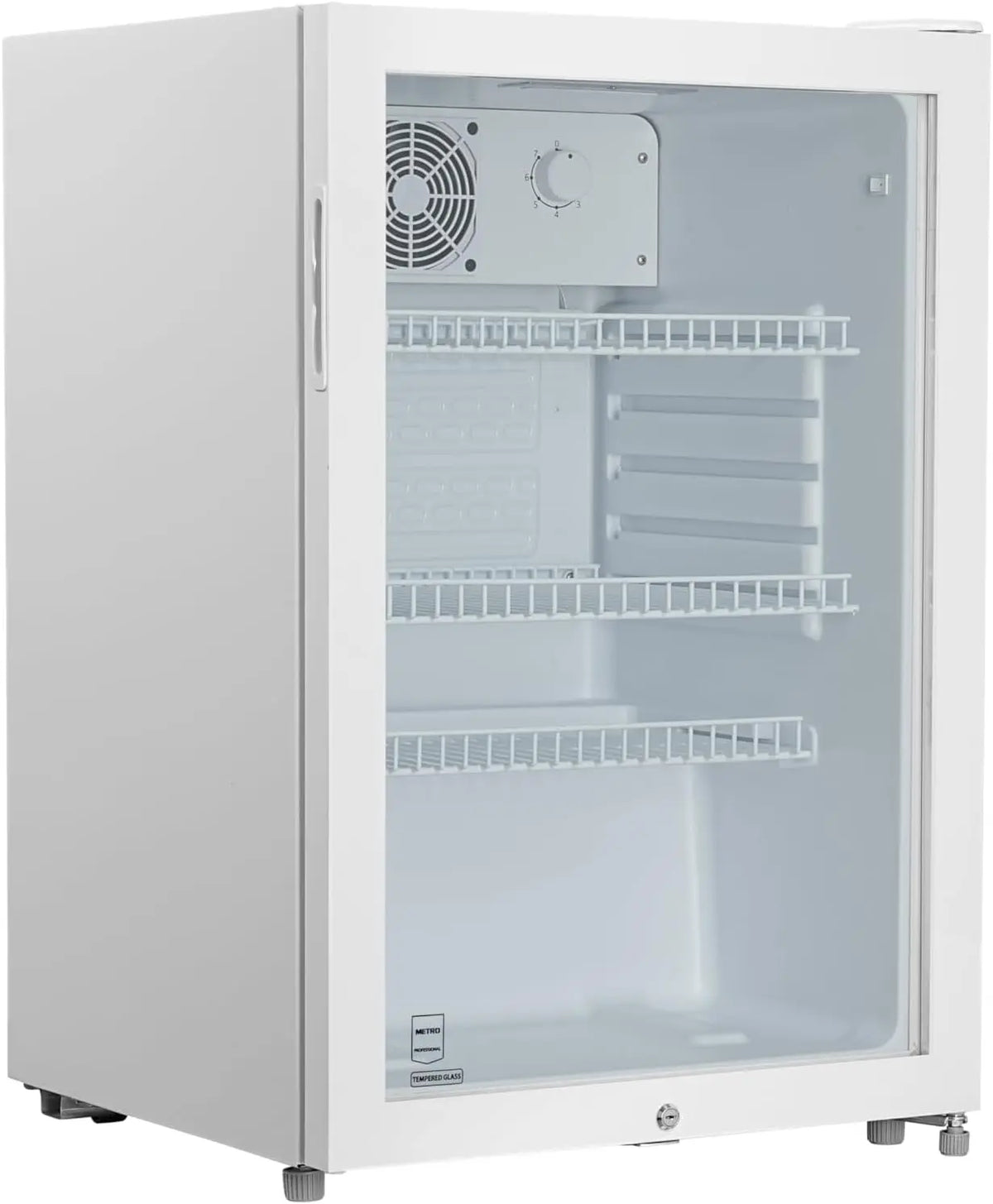 METRO Professional réfrigérateur GSC2125 – 118 L, 54.5x54x84cm, blanc