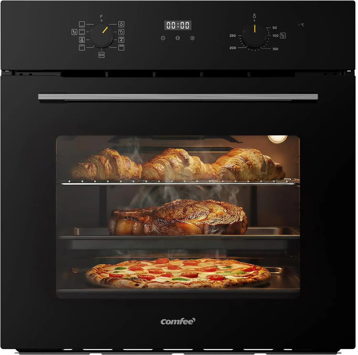 Comfee four CBO70M80D2-BK – 70L, noir