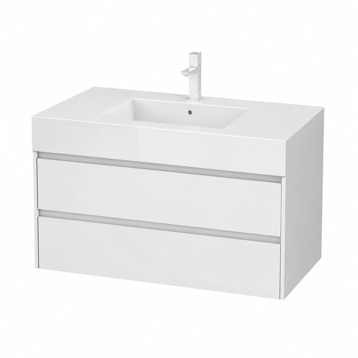 Ensemble de meubles de salle de bain, 2 pièces, 120 x 48 x 50 cm, pour la salle de bain
