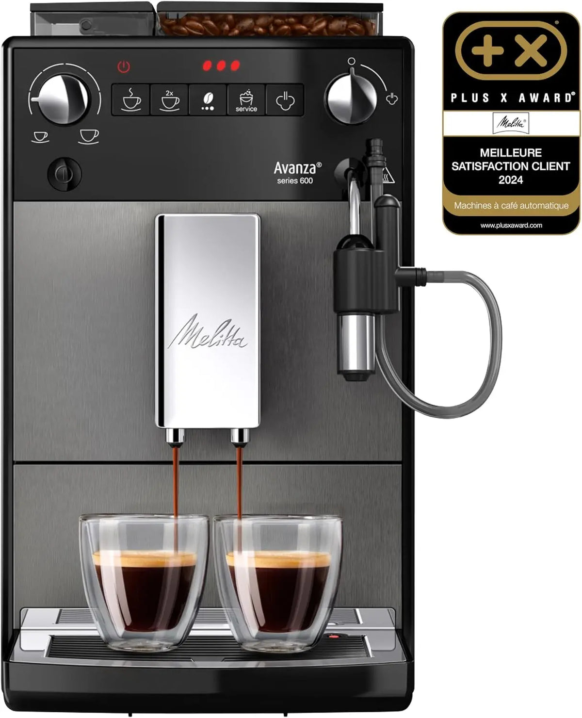 Melitta machine à café F270-100 – 1450W, gris