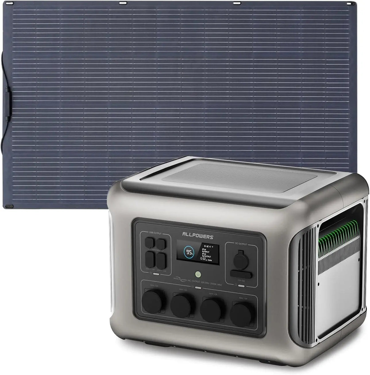ALLPOWERS station d'énergie R2500 – électrique, 200W