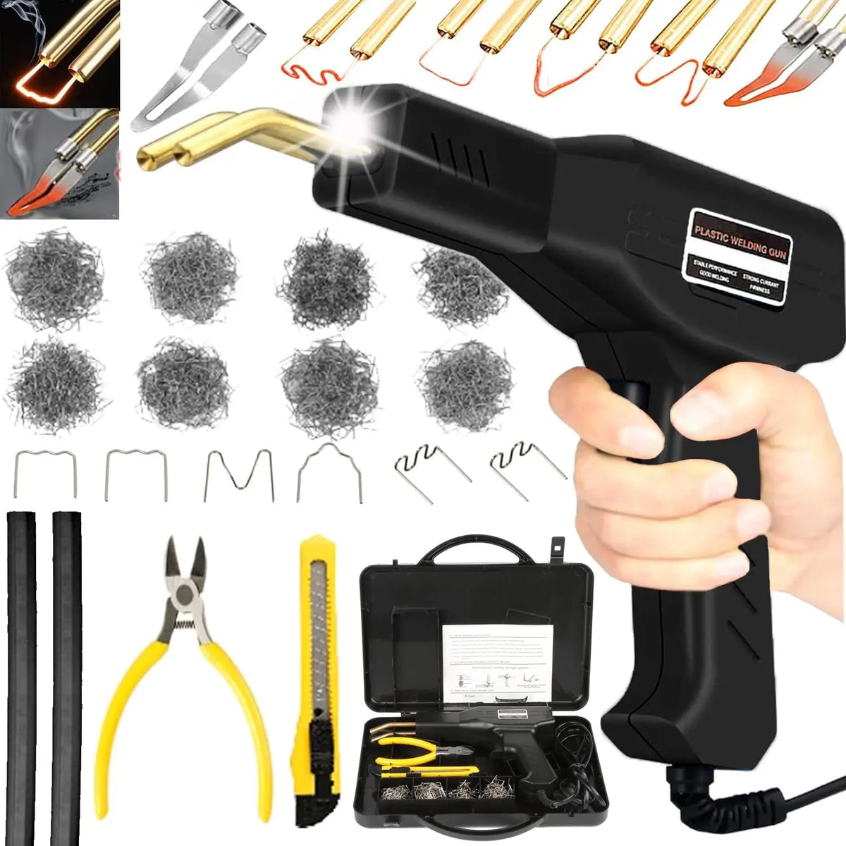 Poste à souder 800PCS – 220V, 220W, noir