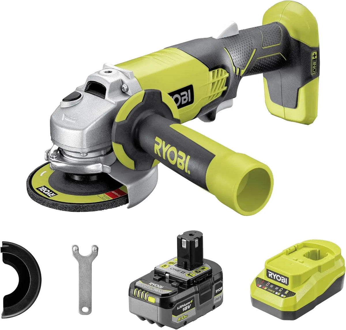 RYOBI meuleuse – sans fil, 18 V, 4,0 Ah