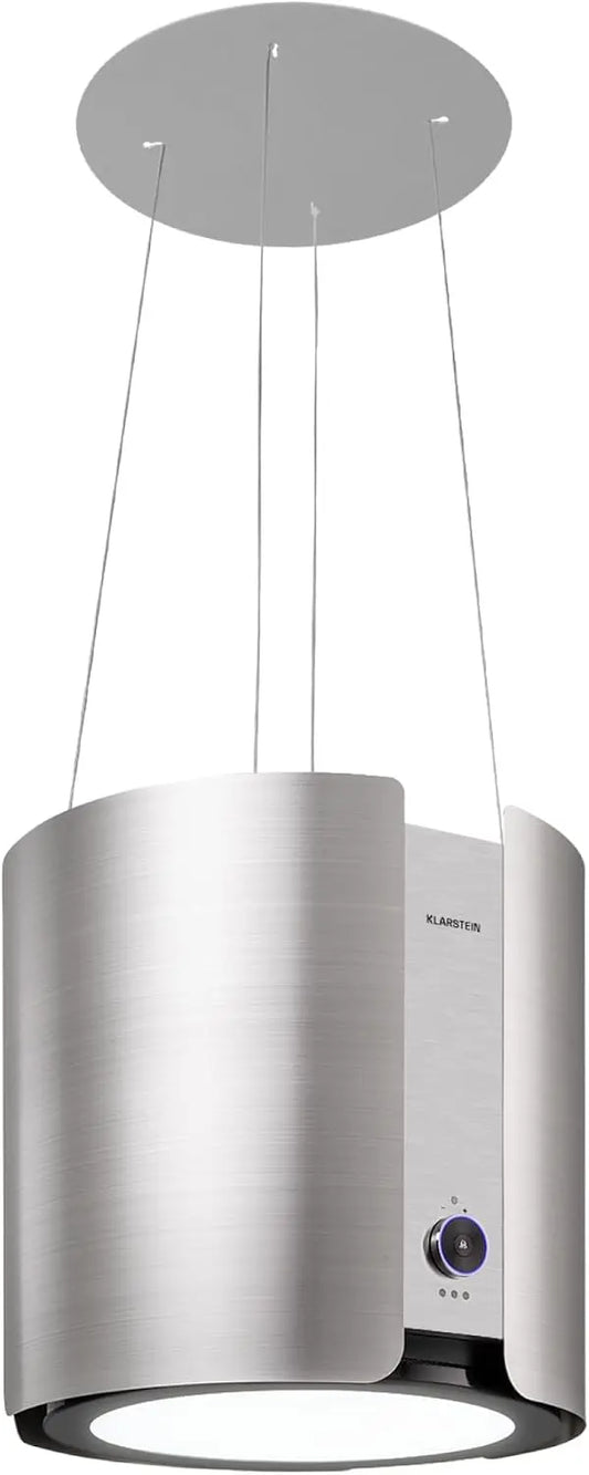 Klarstein hotte aspirante – 200 W, 45 x 42 cm, argenté