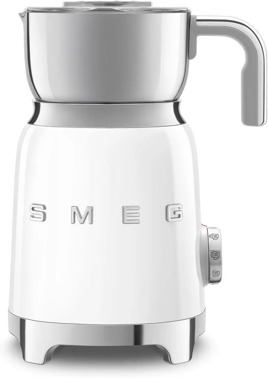 Smeg mousseur à lait MFF11WHEU – manuel, 500 W, 600 ml, blanc
