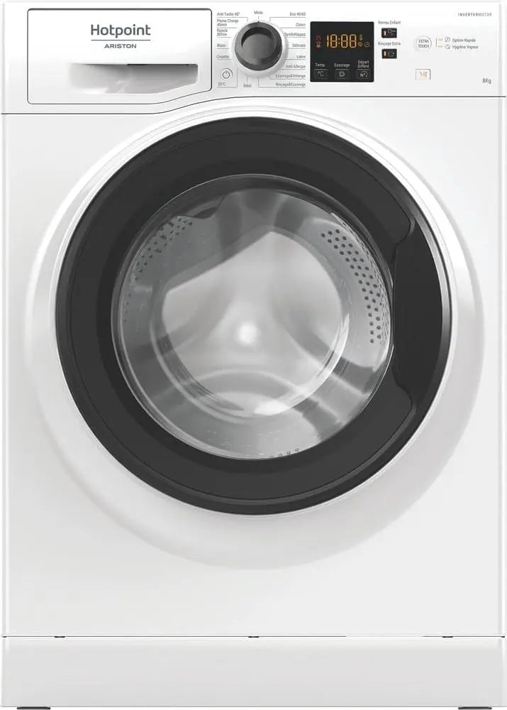 Hotpoint lave-linge NS8489WKFR – blanc