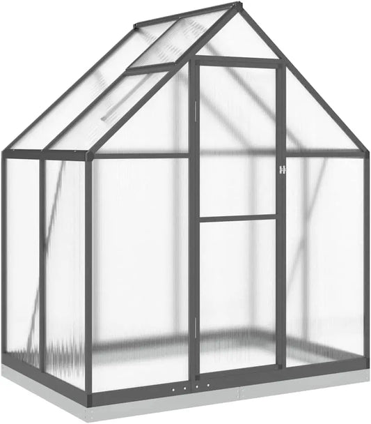 VidaXL serre – 169x114x202 cm, gris anthracite