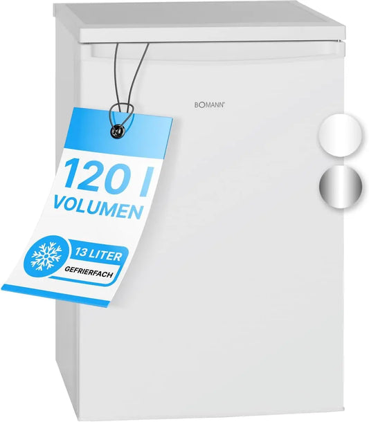 Bomann réfrigérateur – 120 L, blanc