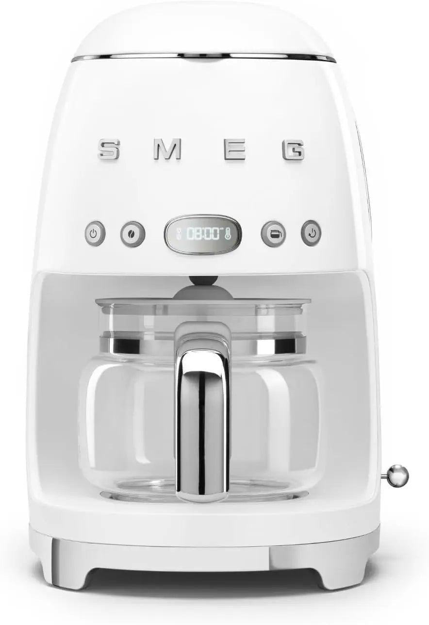 Smeg machine à café DCF02WHEU – 2 Niveaux, 1050 W, blanc