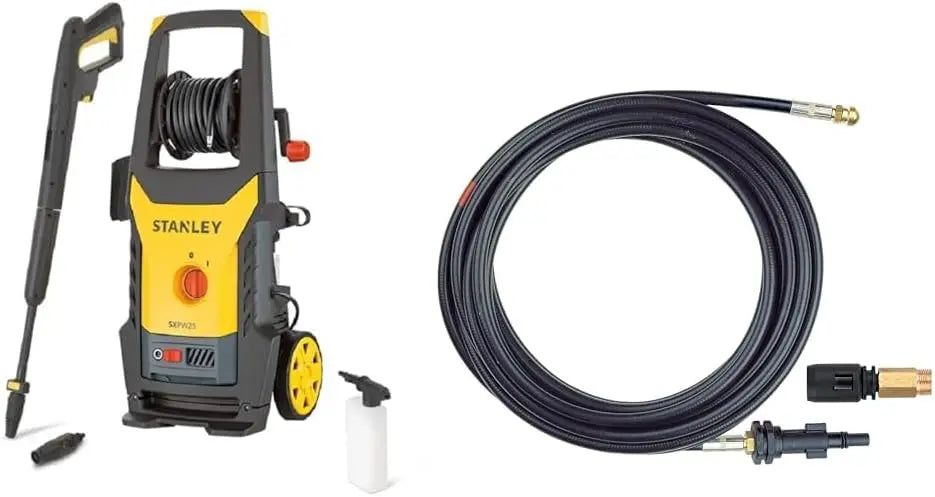 Stanley nettoyeur haute pression SXPW25E – 2500 W, 500 l, 170 Bar, noir