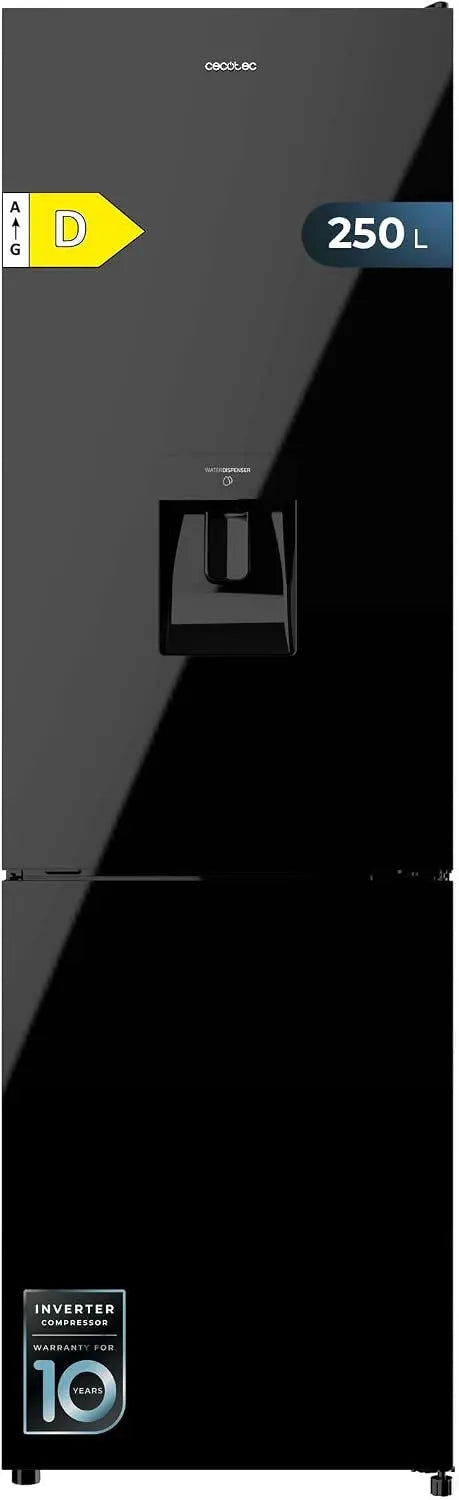 Cecotec réfrigérateur – 250L, noir