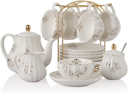 Sweejar service à thé – 225 ml, crème