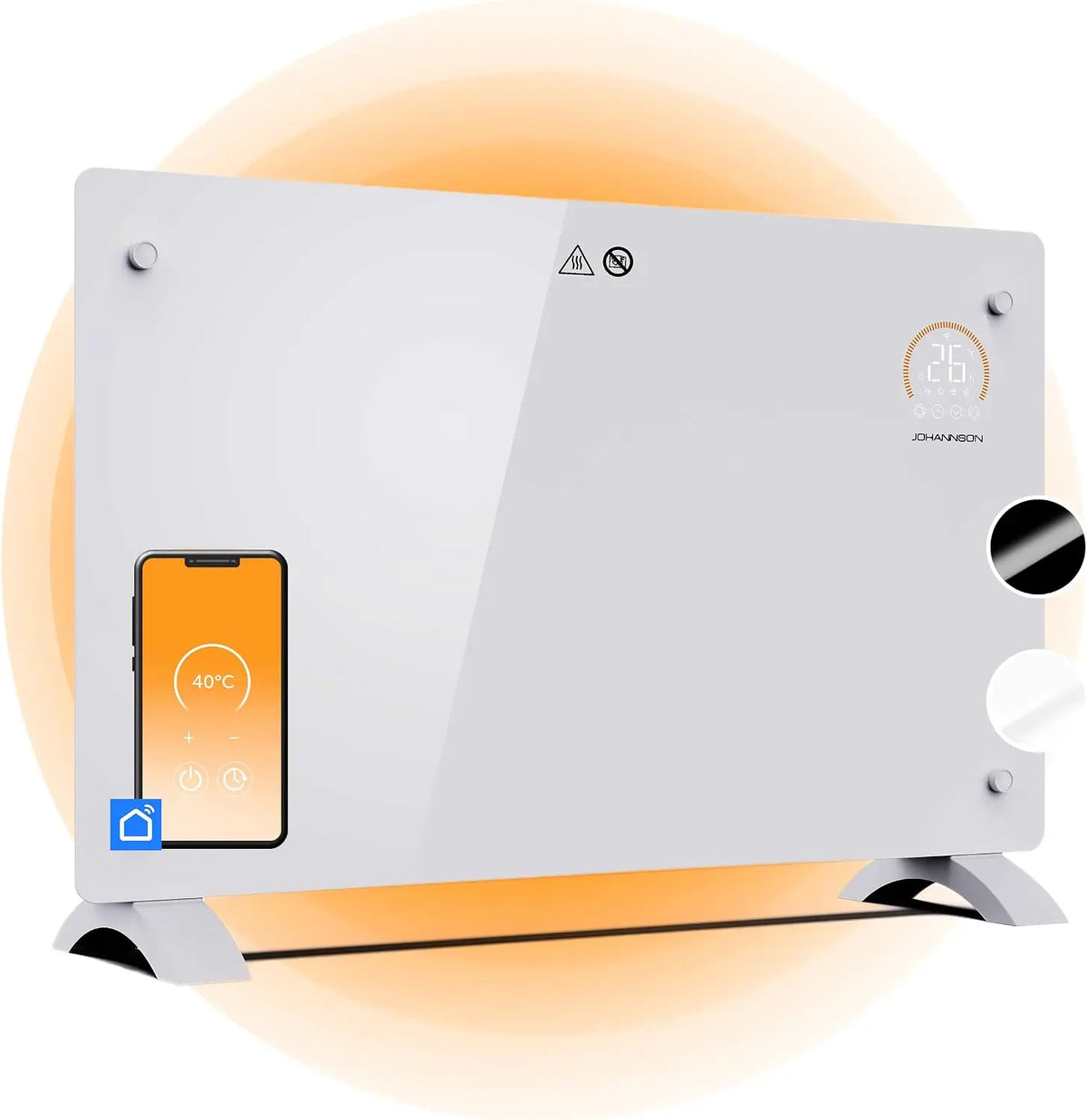 Radiateur appareil de chauffage – électrique, 2000w