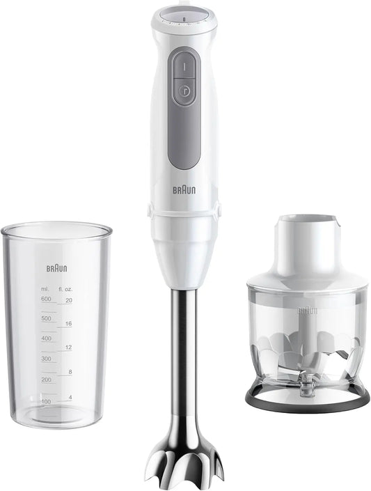 Braun mixeur – 1000W, 350 Ml, blanc