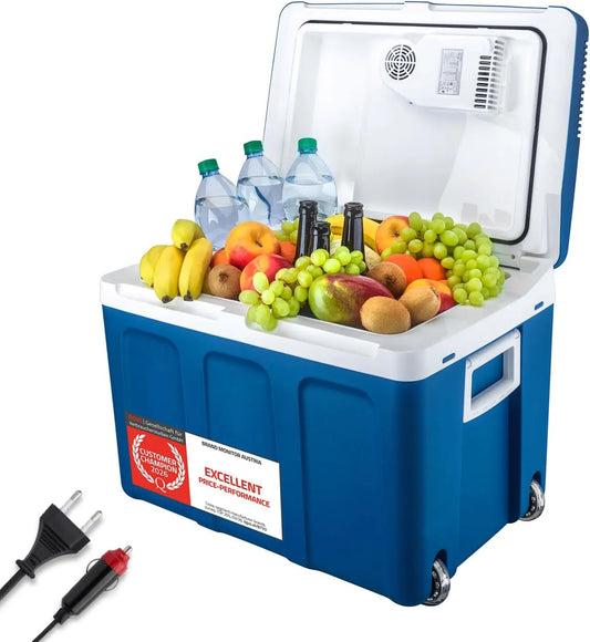 TZS réfrigérateur – électrique, 12V / 230V, 45L, bleu