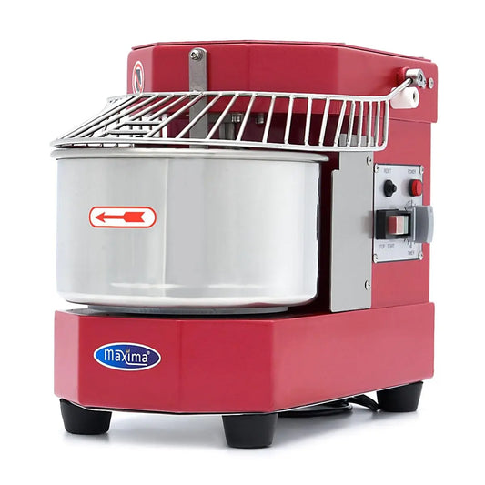 Pétrin robot pâtissier – 8 L / 8 litres, rouge
