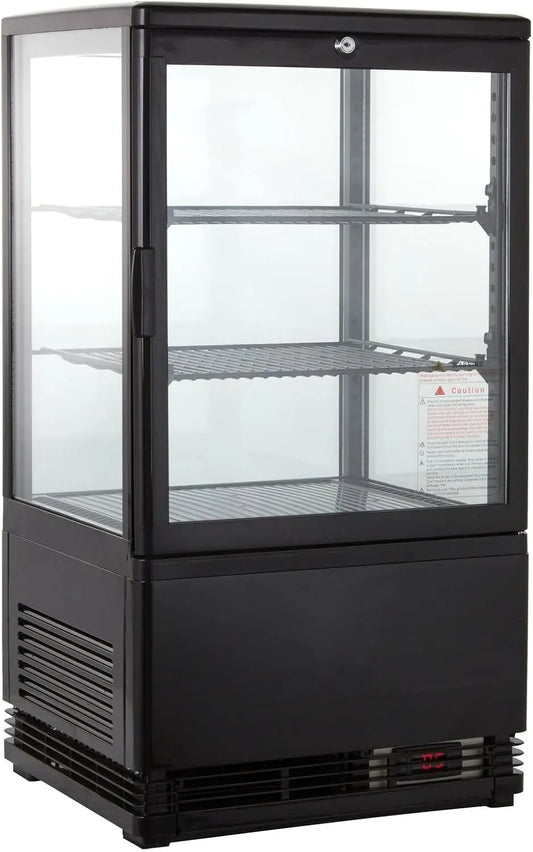 GastroHero vitrine – noir