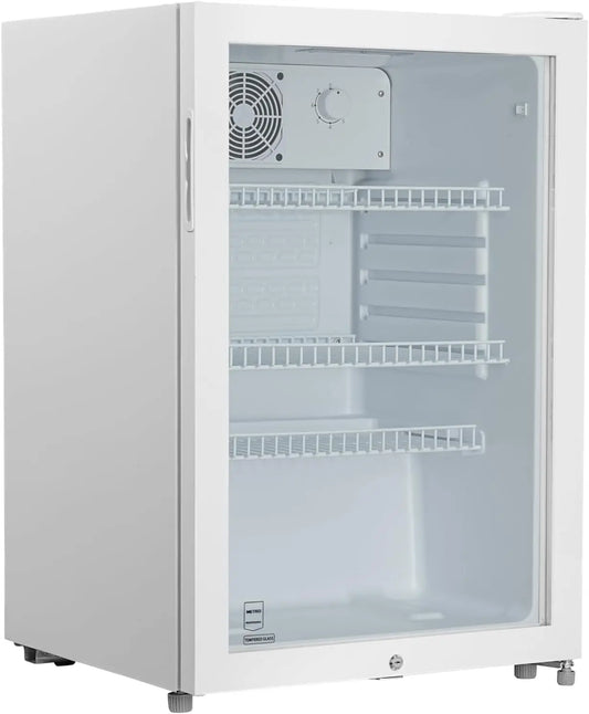 METRO Professional réfrigérateur GSC2125 – 118 L, 54.5x54x84cm, blanc