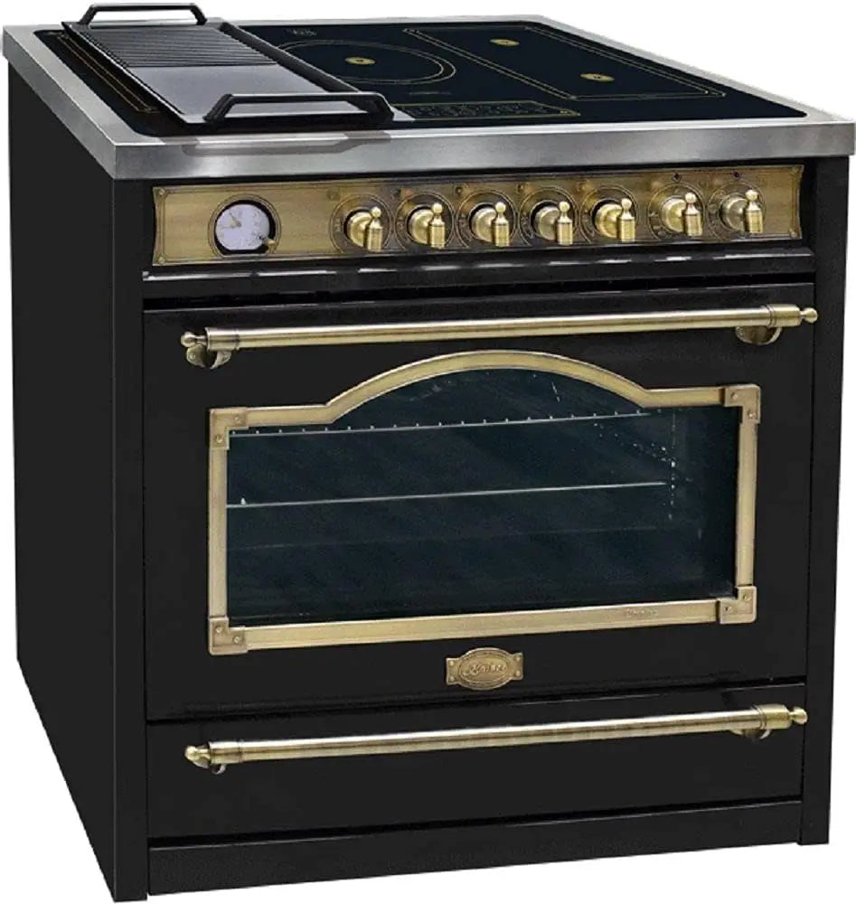 Kaiser cuisinière – électrique, 115 L, noir
