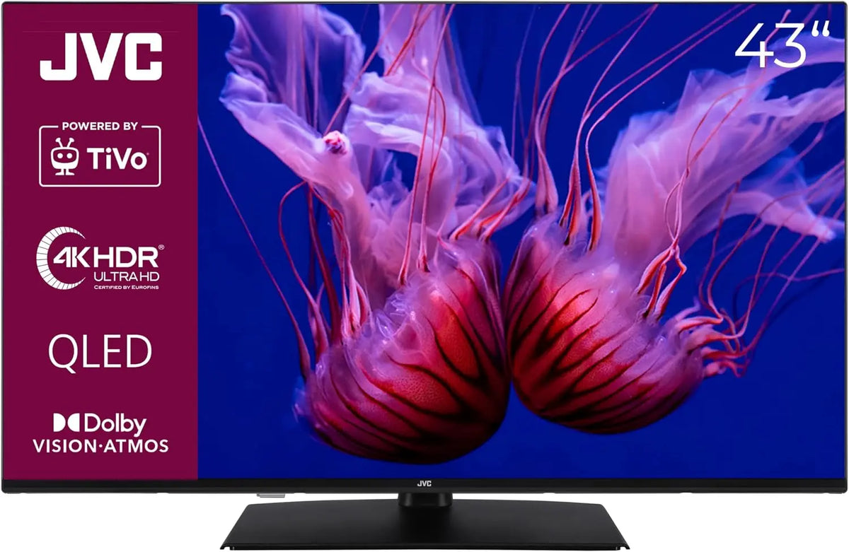 JVC téléviseur LT-43VUQ3455 – 4K, 43 pouces