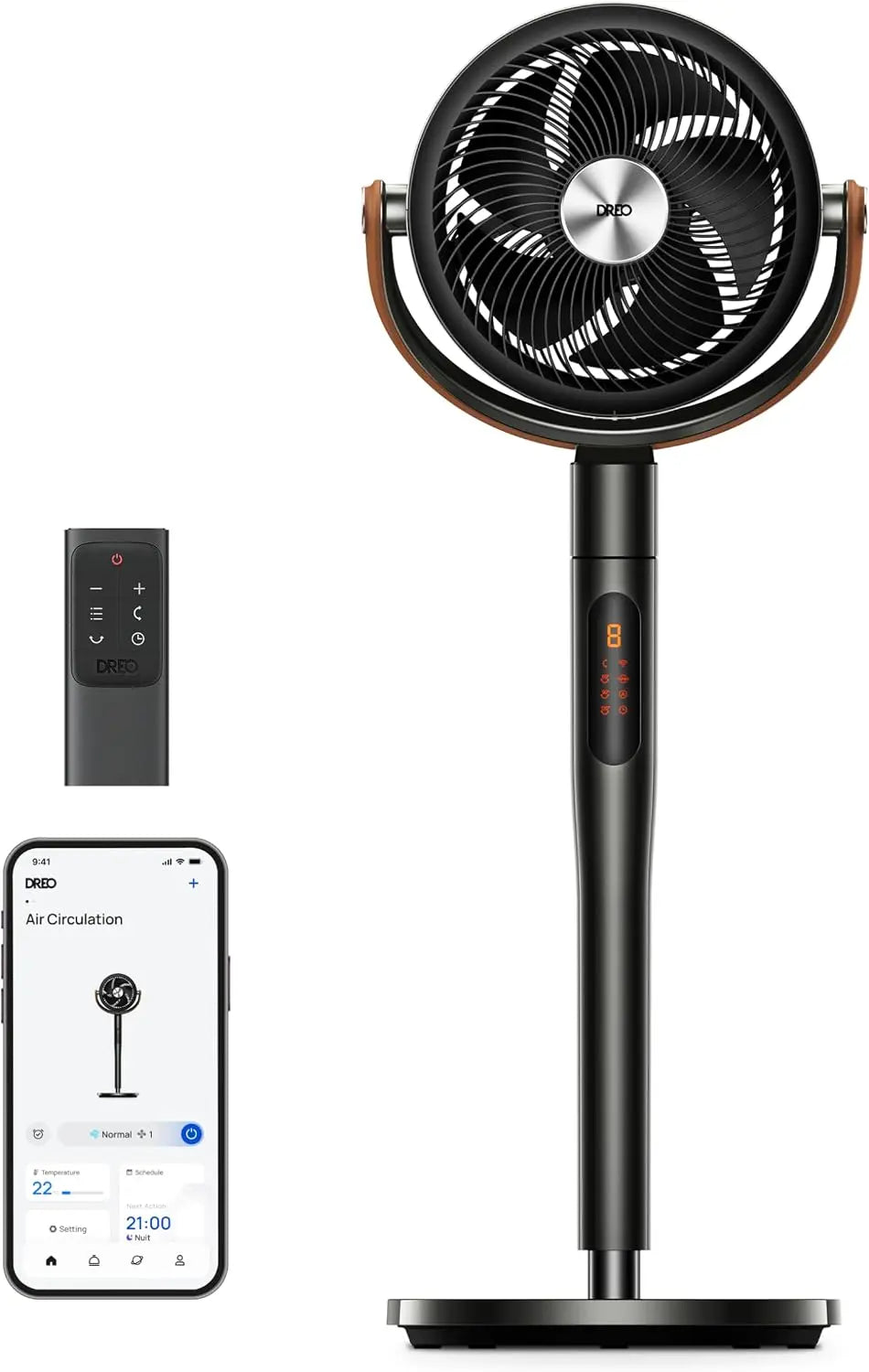 DREO ventilateur – noir
