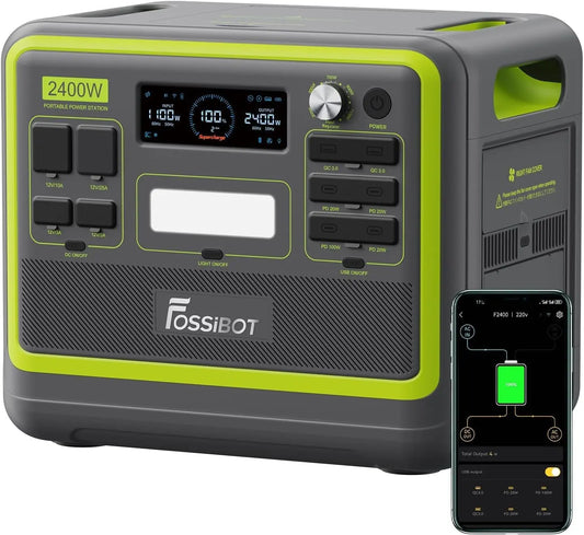 FOSSiBOT générateur électrique F2400 – 2400W / 4800W