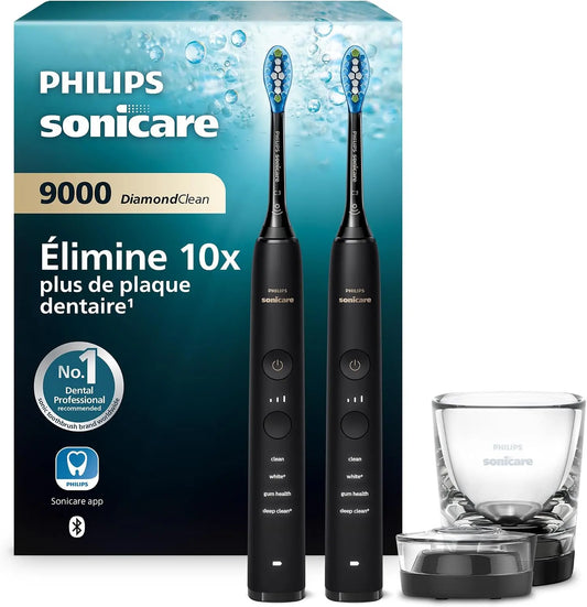 Philips appareil d'hygiène dentaire HX9914/54 – électrique, 3 niveaux, noir