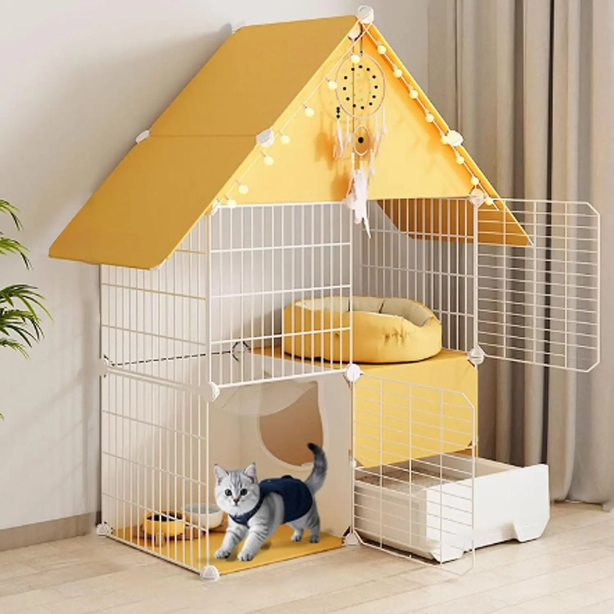 Maison habitat pour animaux – 70 * 35 * 105cm