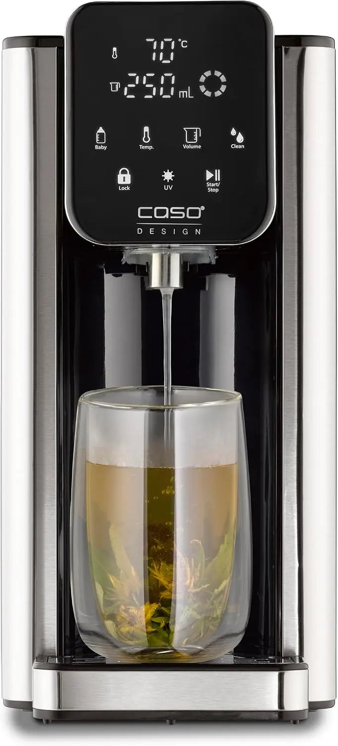 CASO distributeur d'eau – 2600 W, 2,7 l, argenté