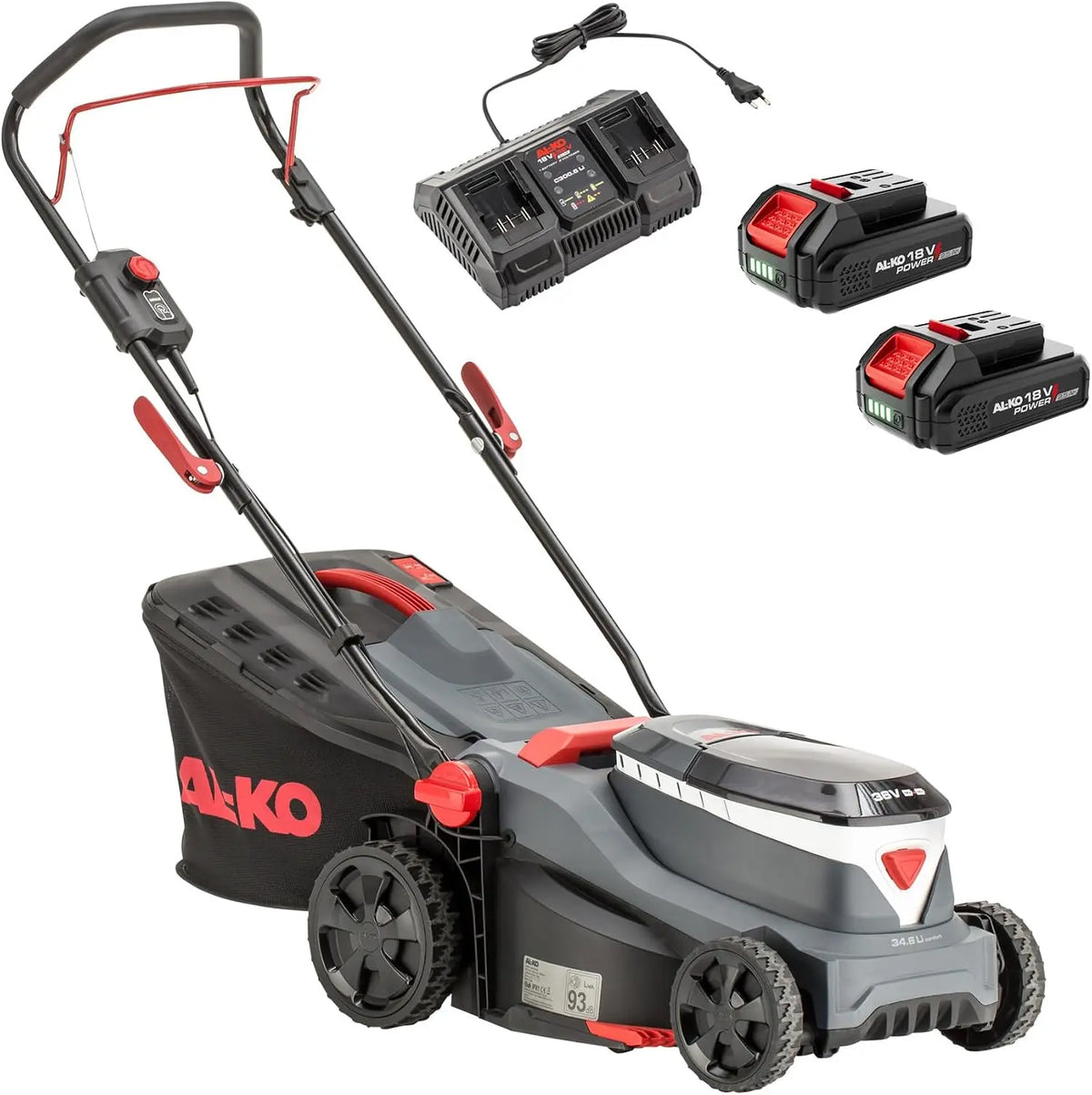 AL-KO tondeuse – sans fil, 18 V, 2,5 Ah