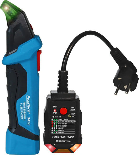 PeakTech appareil de mesure – électrique, 230 V, bleu