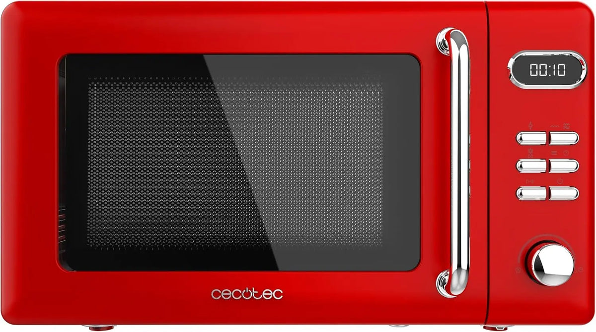Cecotec four à micro-ondes – 700W, 20 L, rouge