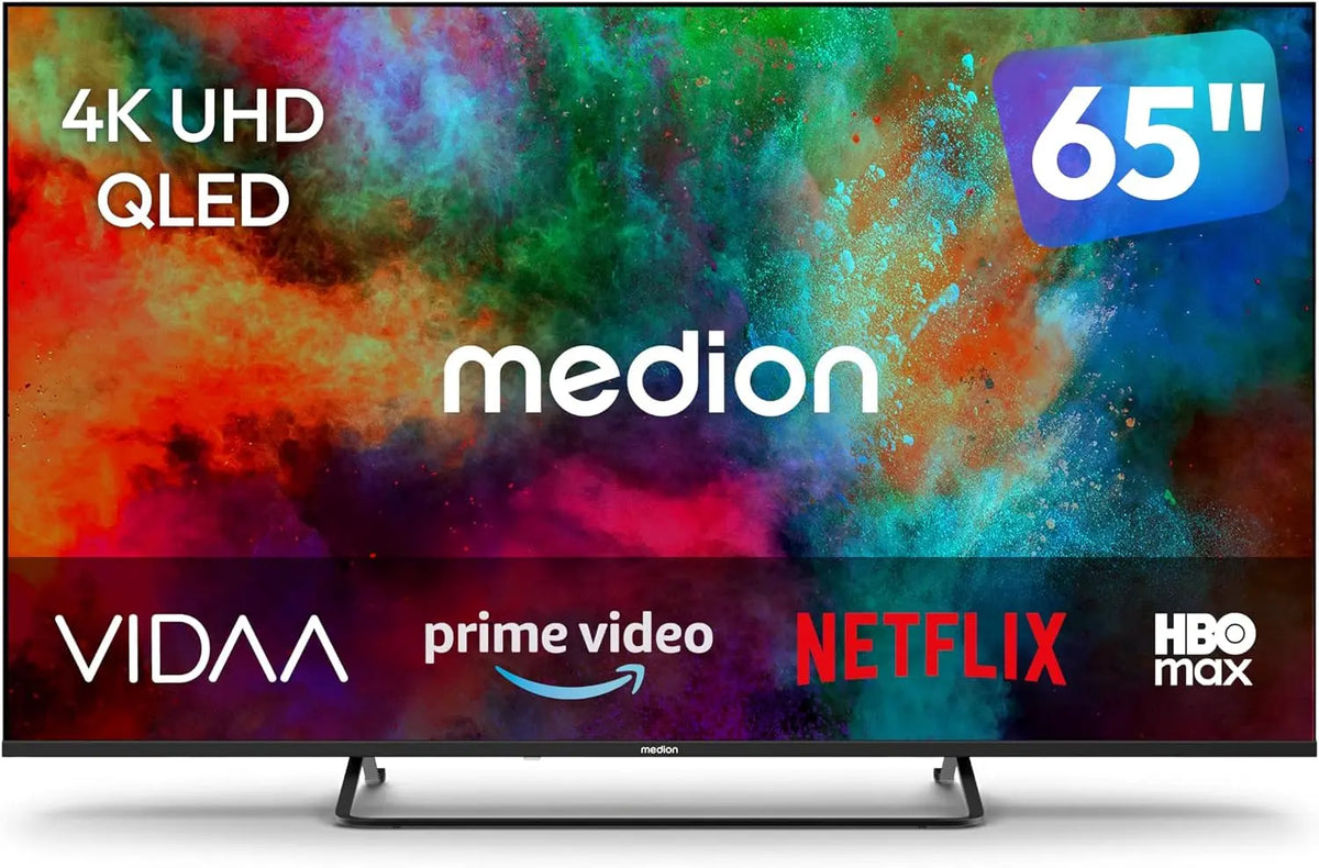 MEDION téléviseur MD865602 – 4K, 65 pouces