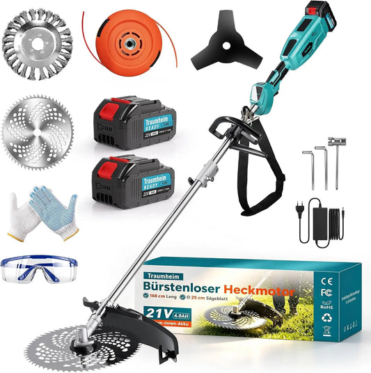 Débroussailleuse outil de coupe pour jardin – 950W, 4,0 Ah