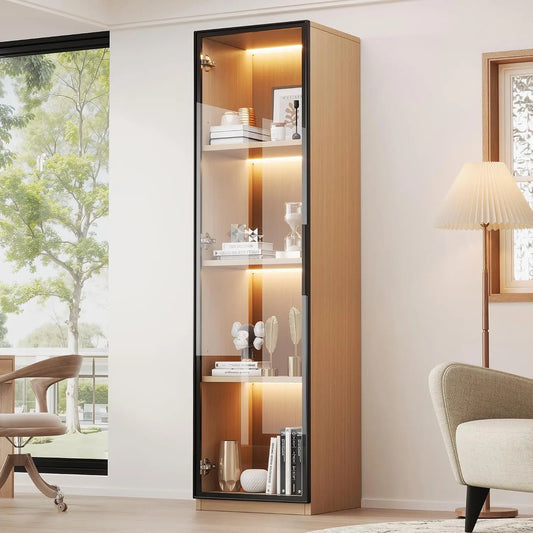 Merax vitrine – 40×40×165 cm