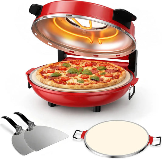YASHE four à pizza – électrique, 1200W