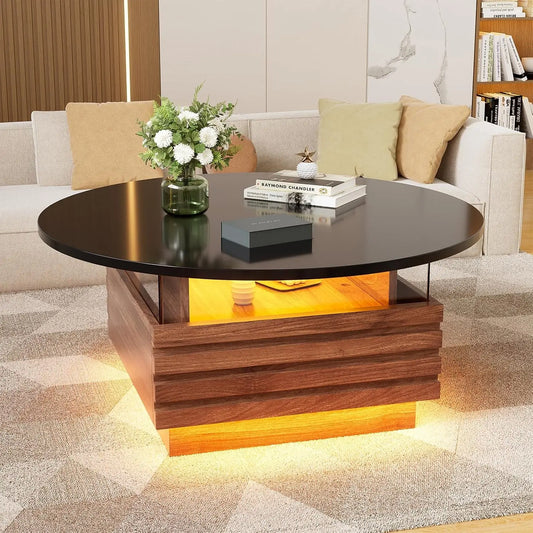 Table – noir, marron